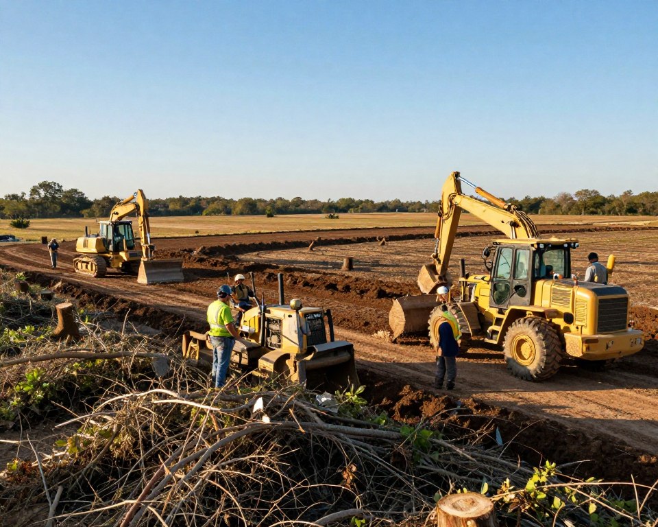 Land Clearing In Eagle Mountain TX