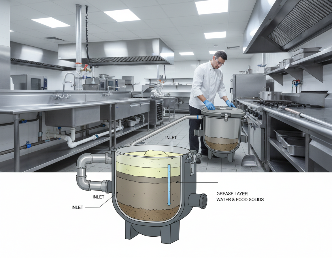 Grease Trap Cleaning & Pumping